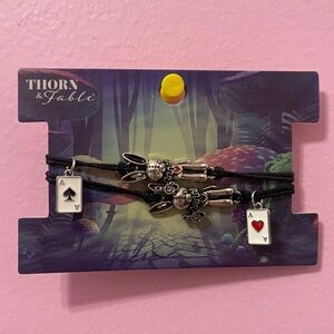 Thorn & fable Alice In Wonderland Lewis Carroll bracelets jewelry Victorian
